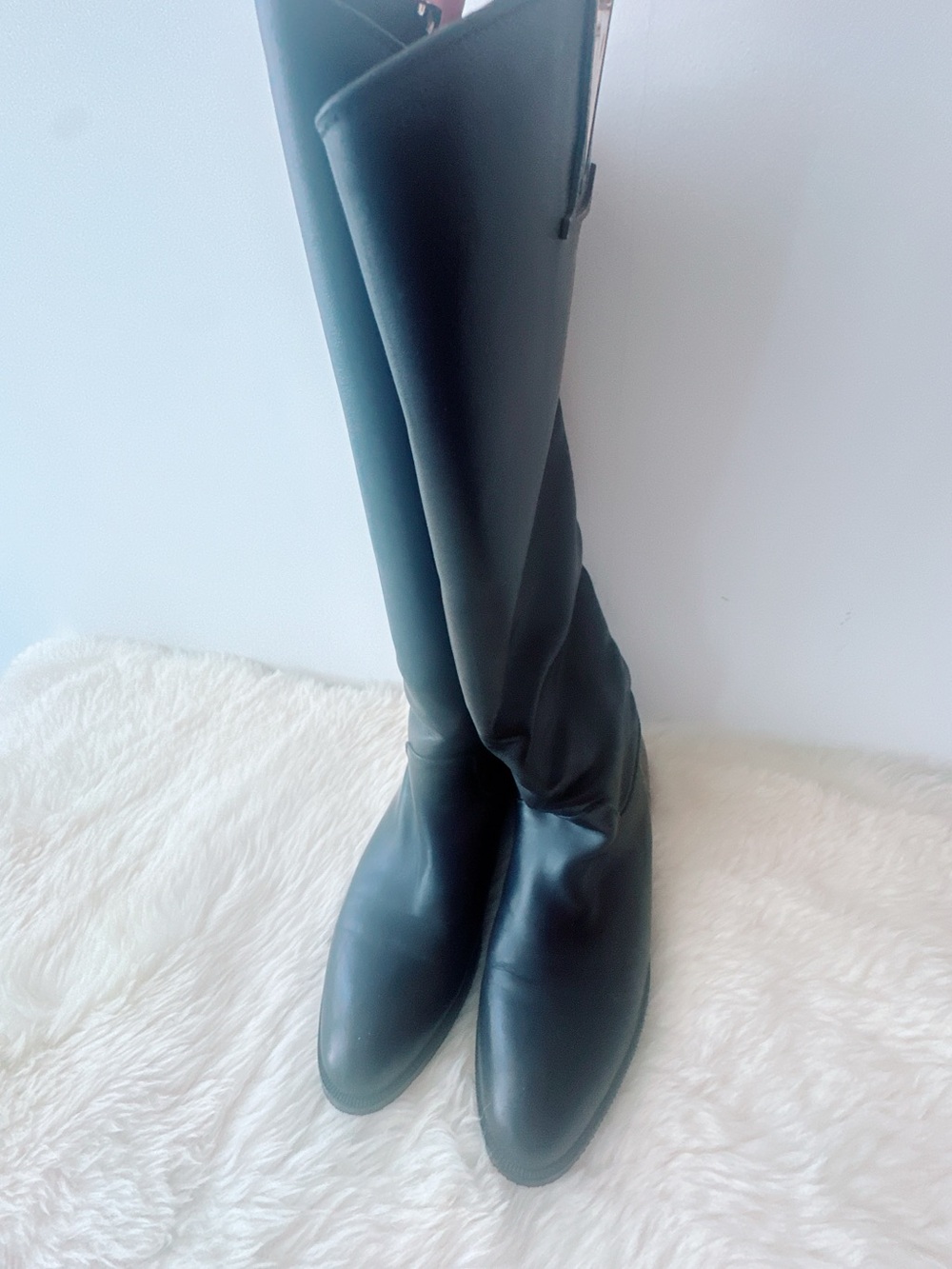 Louis Vuitton Black Over-the-Knee Leather Boots